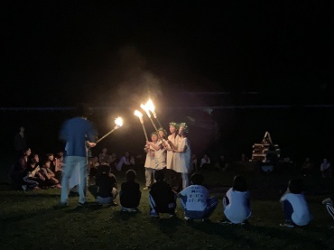 キャンプファイヤー 上野村